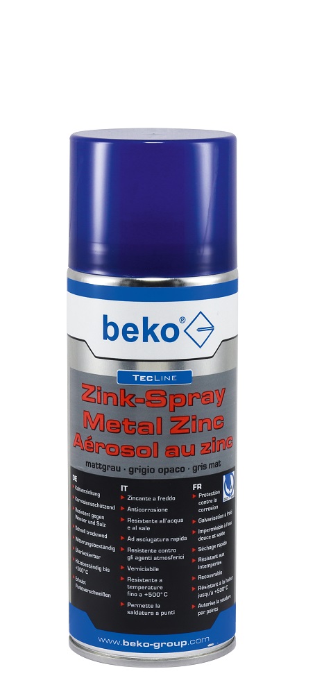 Beko TecLine Zink-Spray Mattgrau 400ml