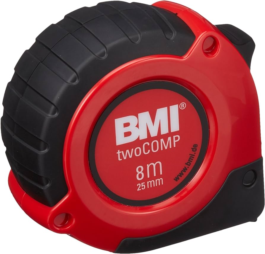 BMI Taschenbandmaß TwoComp Magnet