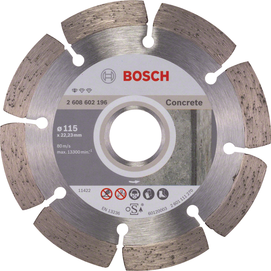 Bosch Diamanttrennscheibe Standard for Concrete