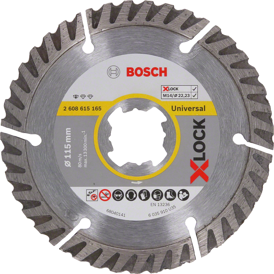 Bosch Diamanttrennscheibe Standard for Universal X-LOCK