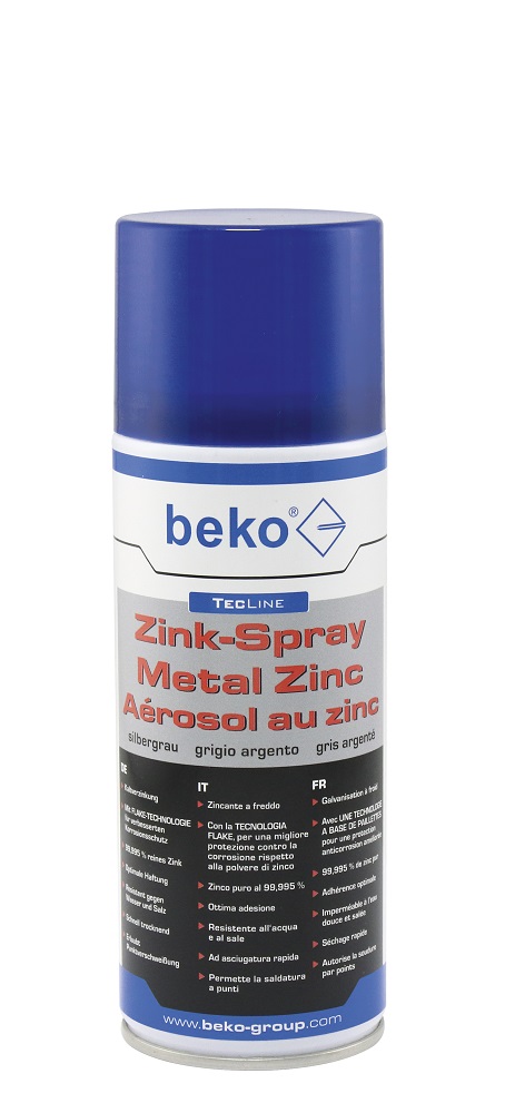 Beko TecLine Zink-Spray Silbergrau 400ml