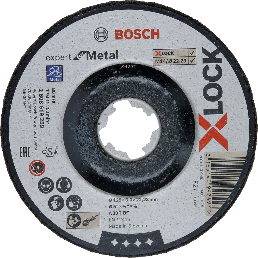 Bosch Schruppscheiben Expert for Metal X-LOCK